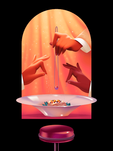 Tock 10: Front Row Dining Poster