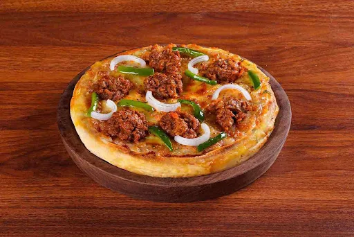 Chicken Kheema, Capsicum & Onion Pizza