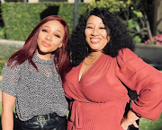 Actress Thando Thabethe calls her mom, Bongi, (right) the love of her life.