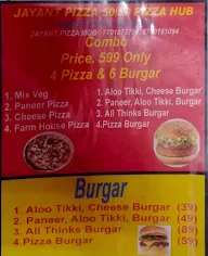 50/50 Pizza Hub menu 2