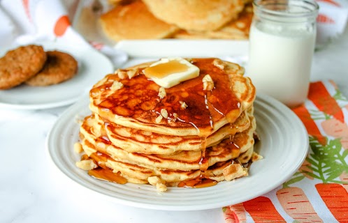 Carrot Cake Pancakes