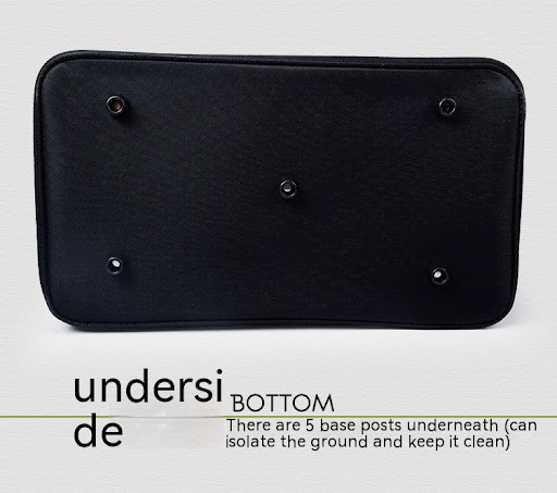 Title 2, Golf Clothing Bag Nylon Double-layer Large Capa...