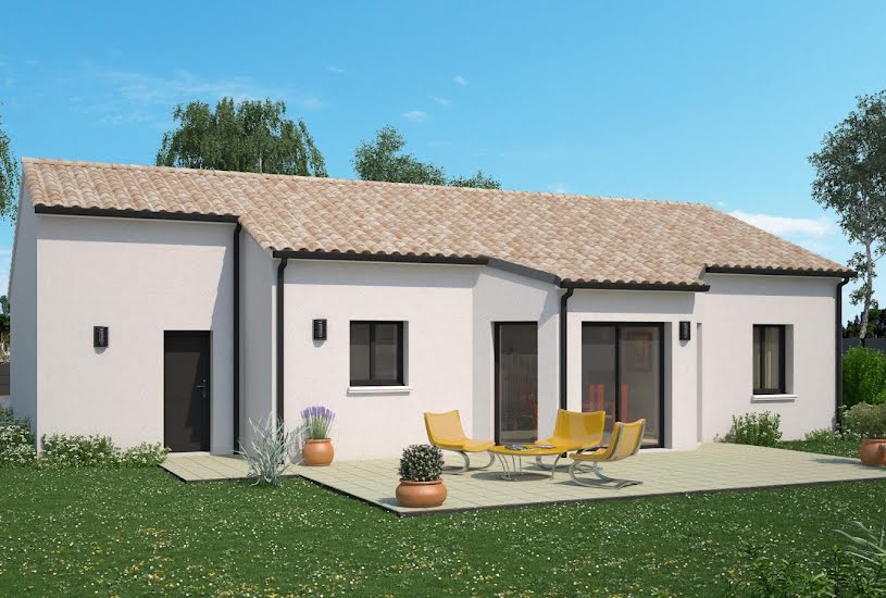  Vente Terrain + Maison - Terrain : 534m² - Maison : 96m² à Sainte-Maure-de-Touraine (37800) 