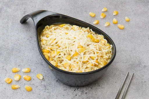 Cheese And Corn Soupy Maggi