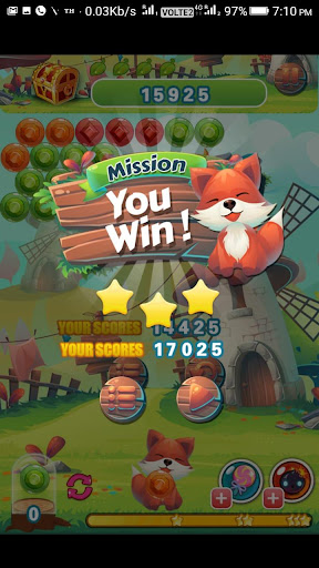 Bubble Shooter Fox