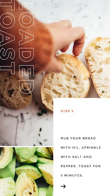 Toasty Step Three - Instagram Story template