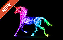 Unicorn Wallpaper HD Custom New Tab small promo image