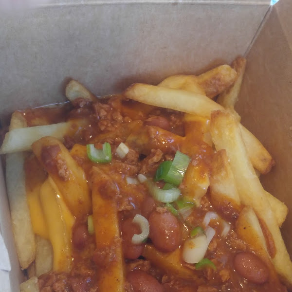 GF chili cheese fries