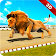 Sauvage Lion courses simulateur 3D icon