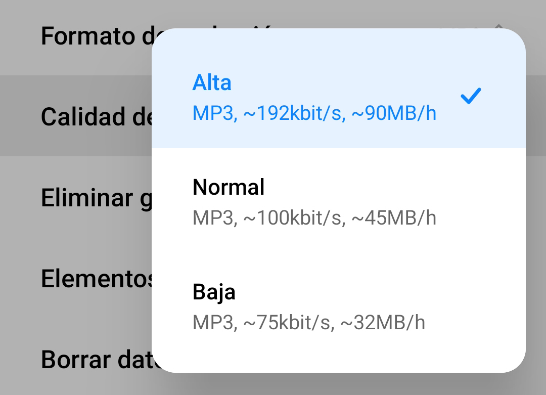 calidad movil