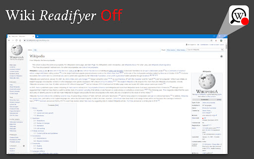 Wiki Readifyer