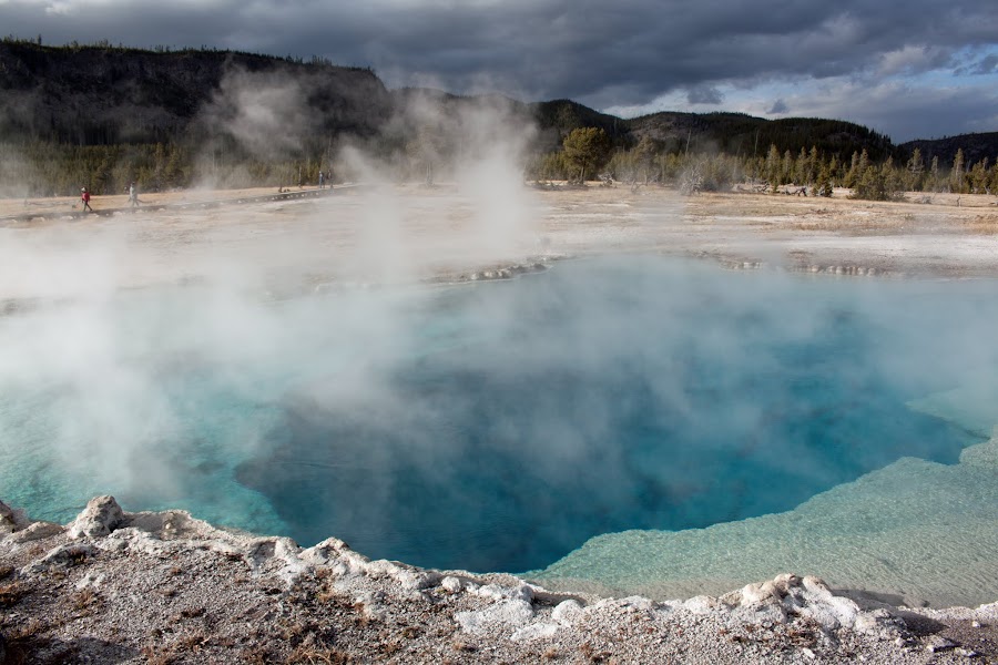 2 сезона за 3 дня в Yellowstone. Октябрь 2017