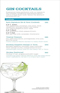 Kylin Experience (Elante Mall) menu 5