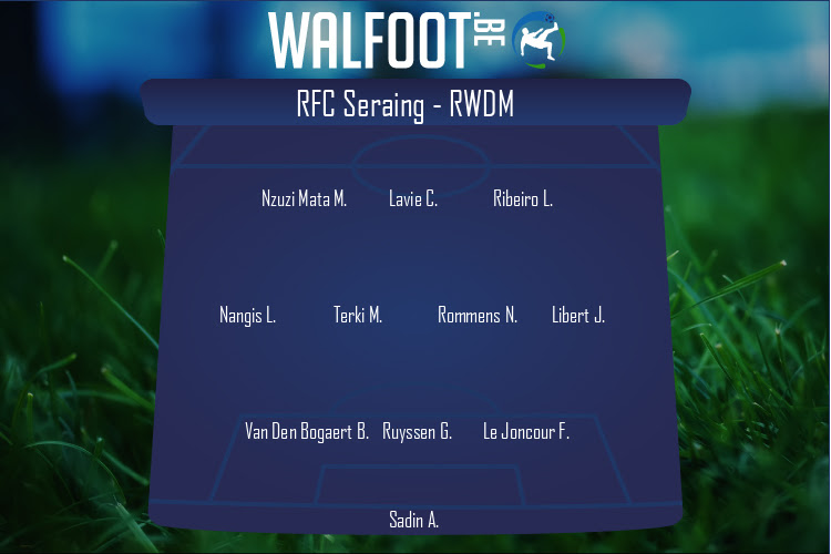 Composition RWDM | RFC Seraing - RWDM (21/03/2021)