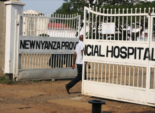 NEGLECTED: The New Nyanza provincial Hospital, popularly known as Russia Hospital.Photo/Justus Ochieng