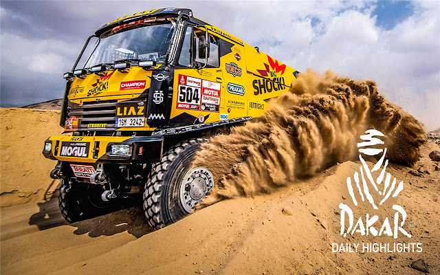 The Paris Dakar Rally Themes & New Tab