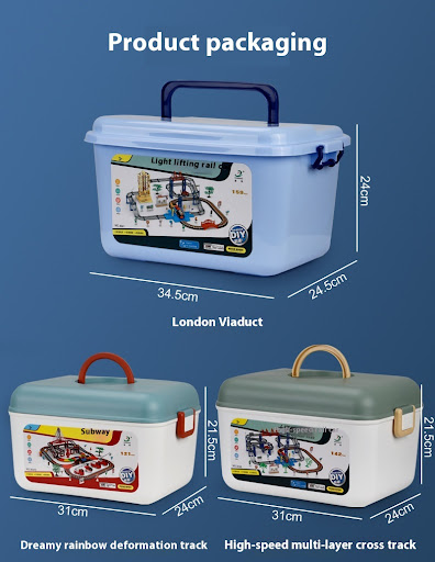 Title 1, Build Your Own DIY Electric Rail Car Toy Model....