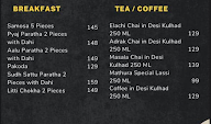 Modi Tea Stall menu 2