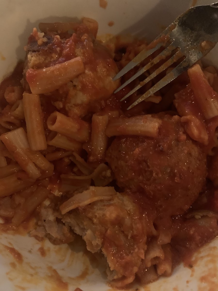 Gluten-Free Pasta at The Meatball Shop