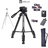 Chân Đế Máy Ảnh Tripod Điện Thoại Yunteng Vct 668 Tặng Kèm Đầu Kẹp Điện Thoại, Remote Chụp Ảnh Và Túi Đựng