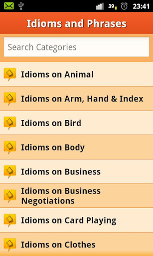 Download Idioms and Phrases Dictionary! apk