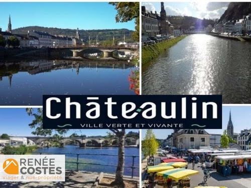 Vente viager 4 pièces 100 m² à Chateaulin (29150), 44 700 €