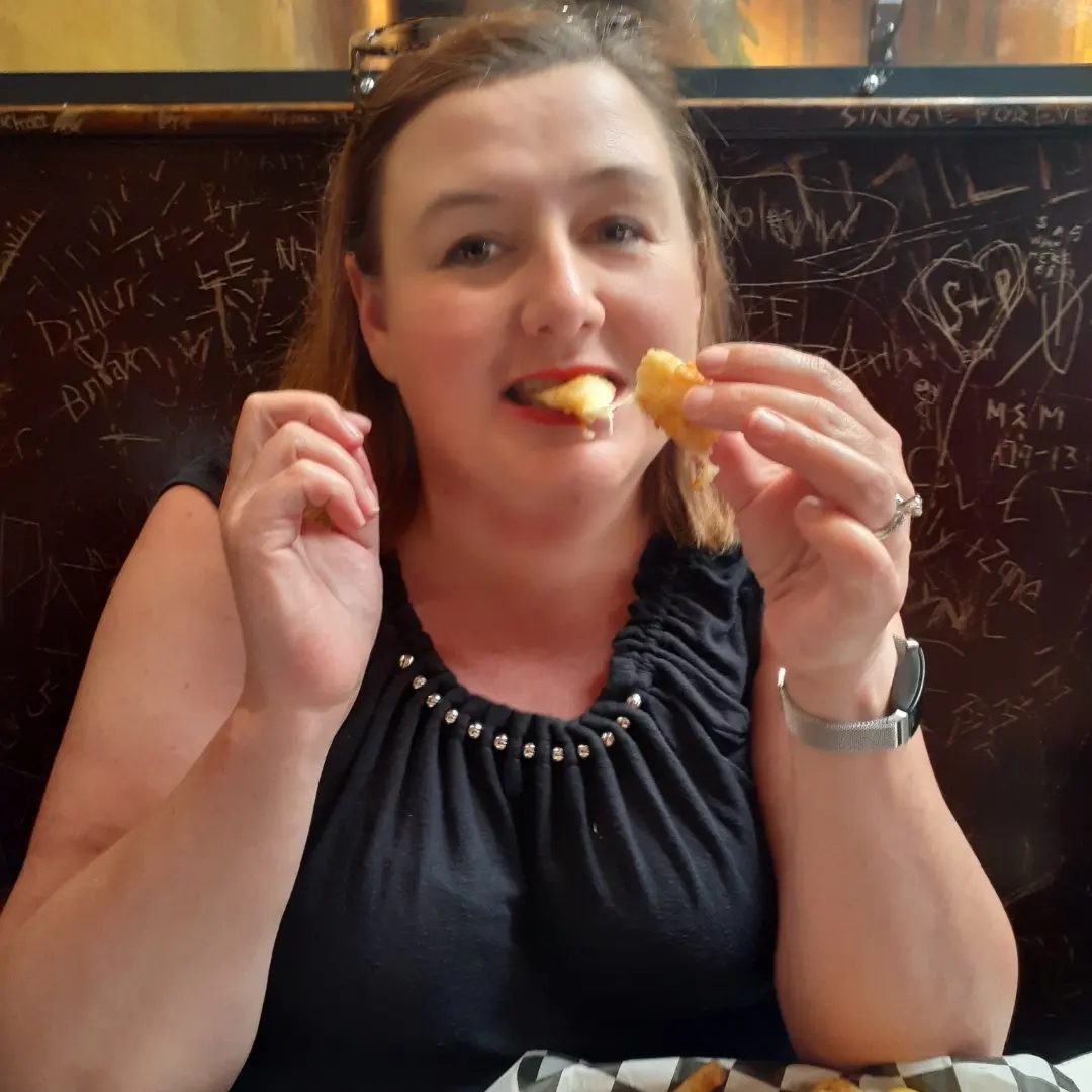 First taste of real fried cheese in 7 years!