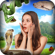 Snake photo Editor : Snack Photo Frame  Icon