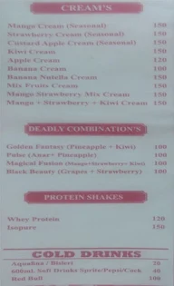 Khan's menu 1