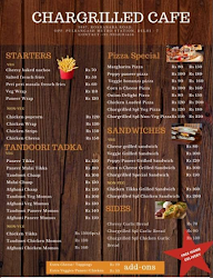Chargrilled Cafe menu 4