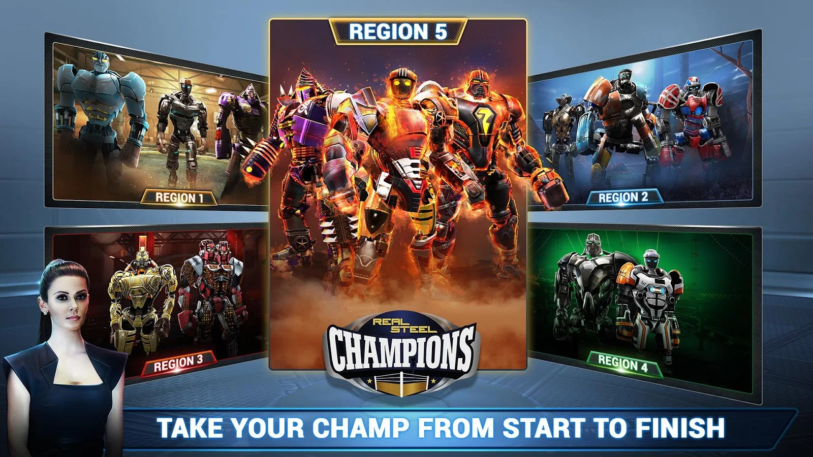   Real Steel Champions- ekran görüntüsü 