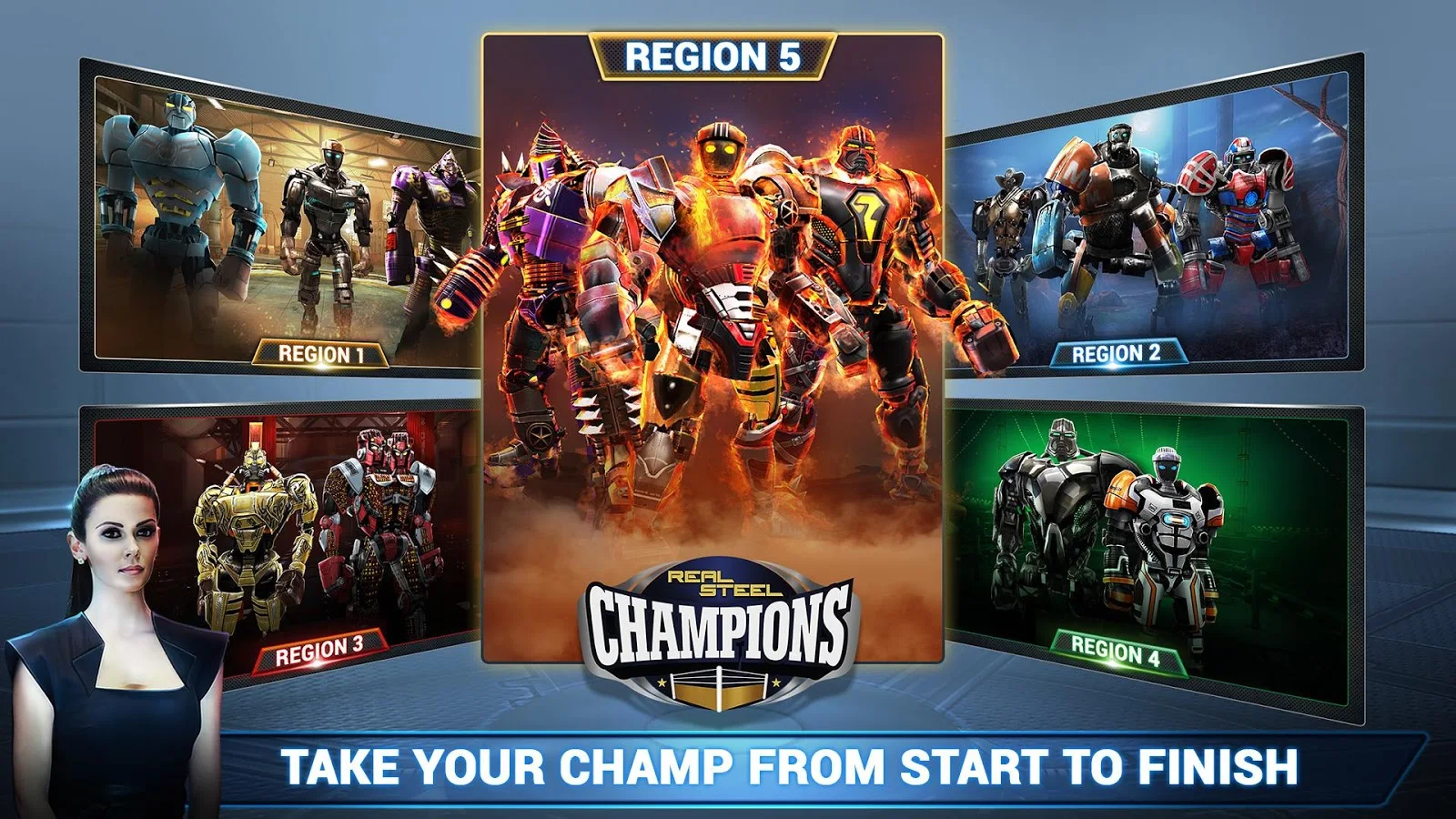 Real Steel Champions Para Hileli MOD APK - androidliyim