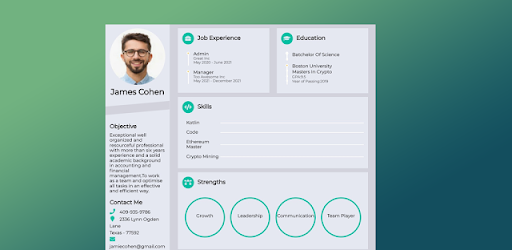 Le migliori app Android per creare CURRICULUM VITAE