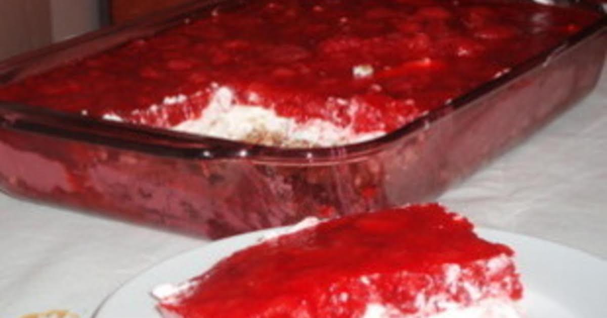 Strawberry Pretzel Salad | Just A Pinch Recipes