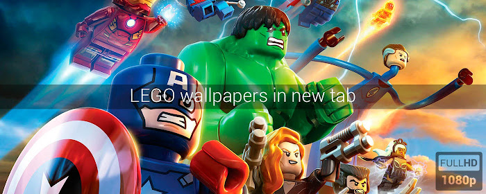 LEGO Wallpapers New Tab marquee promo image