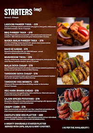 Castle's Barbeque menu 4
