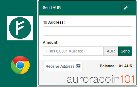 Auroracoin Browser Wallet Preview image 0