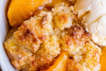 Homemade Peach Cobbler Recipe