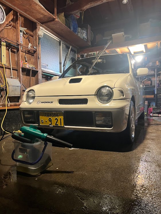 アルトワークスの旧車カフェ・フォロワーさんありがとう！・カプチーノ・ビート・アルトワークスCR22Sに関するカスタム事例の投稿画像6枚目