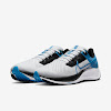 air zoom pegasus 38 pure platinum / black / dutch blue / photo blue