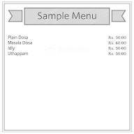 South Indian menu 2