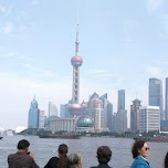 the Bund in Shanghai in Shanghai, China 