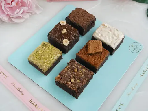 Assorted Crocante Brownies [Pack Of 6]