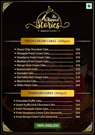 The Whipped Stories menu 2