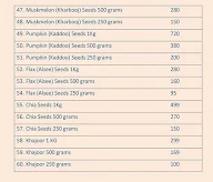 Dryfruits Store menu 2