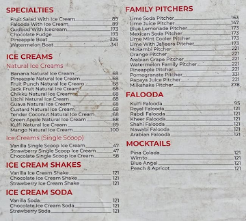 Juice Shop menu 