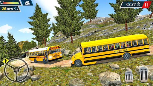 Offroad High School Bus Simulator Free