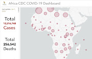 New Covid infections and deaths in Africa stable compared to the Americas and China