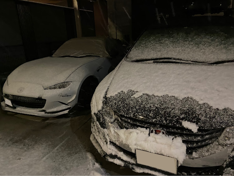 オデッセイの雪に関するカスタム事例の投稿画像1枚目