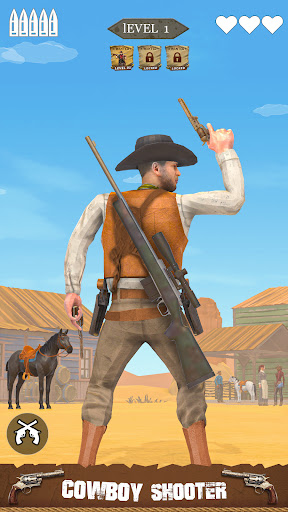 Screenshot West Shooting Cowboy Games